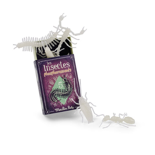 Självlysande insekter, Insects, Glow In The Dark, Les Petites Merveilles - Moulin Roty