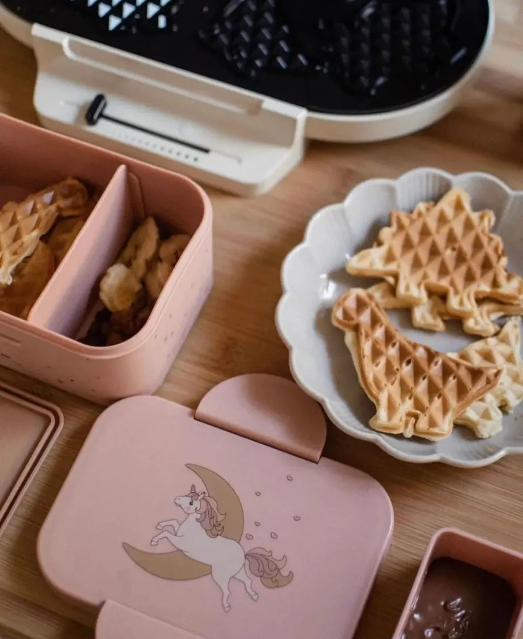 Lunchbox Matlåda, 17 cm, Unicorn/Enhörning - Konges Sløjd