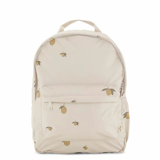 Rainy Kids Backpack/Ryggsäck, Junior Lemon - Konges Slöjd