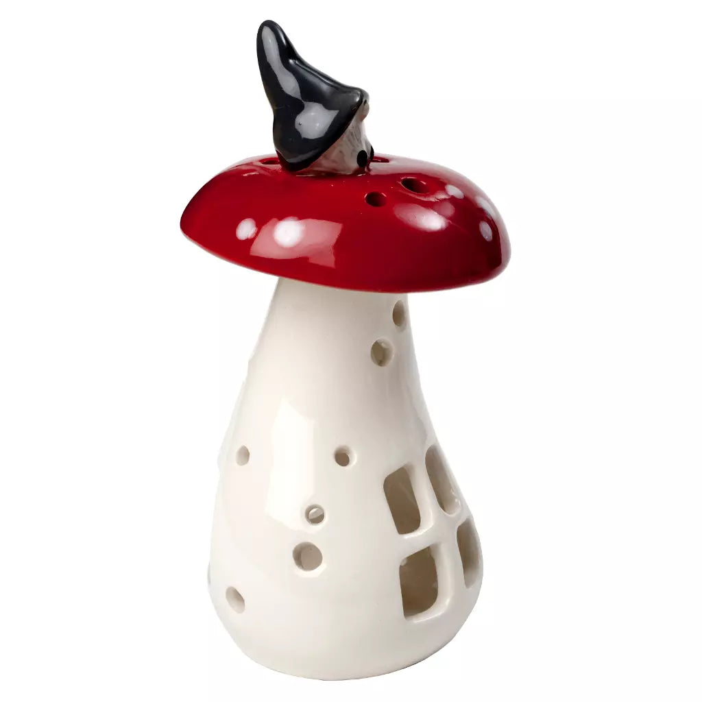 Ljuslykta, Vätte På Svamp, 17 cm - Nääsgränsgården