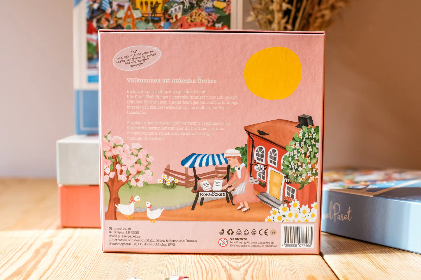 Pussel, Örebro, 500 Bitar - Pusselparet