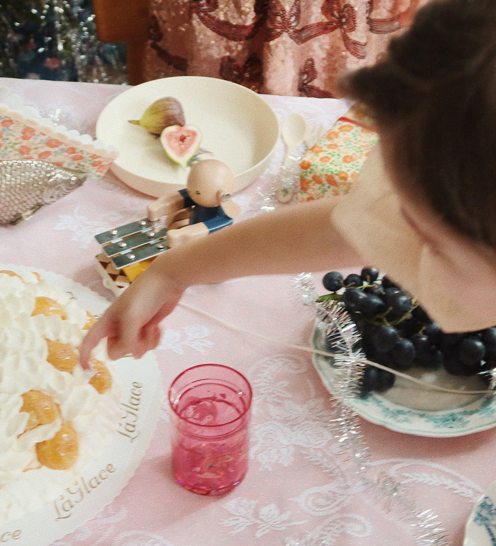 Glittermuggar 2-Pack, Rainbow Bow - Konges Sløjd