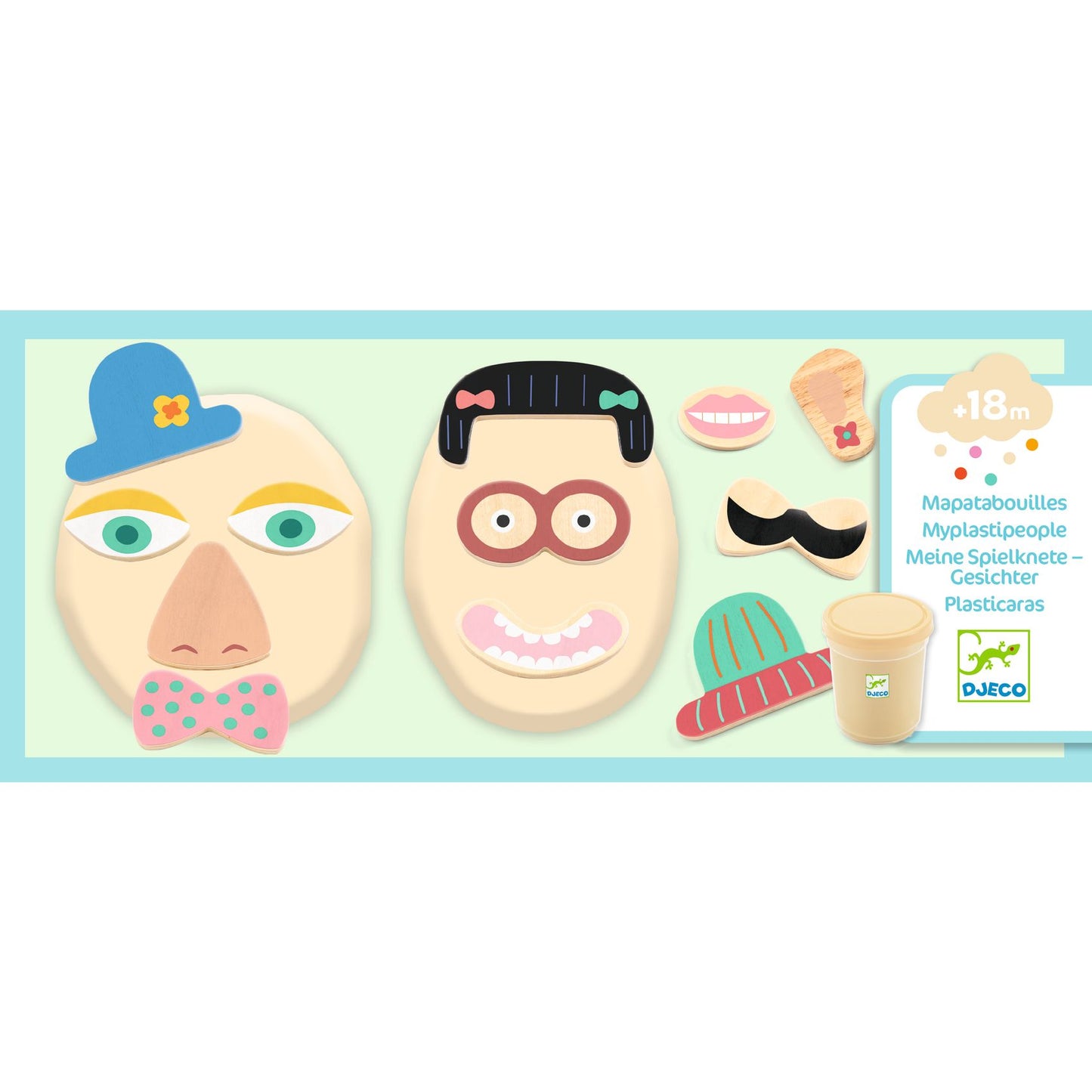 Modellera, Roliga ansikten