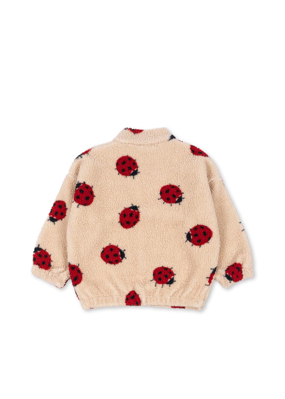 Jody Teddy Jacket Grs, Ladybug Sand