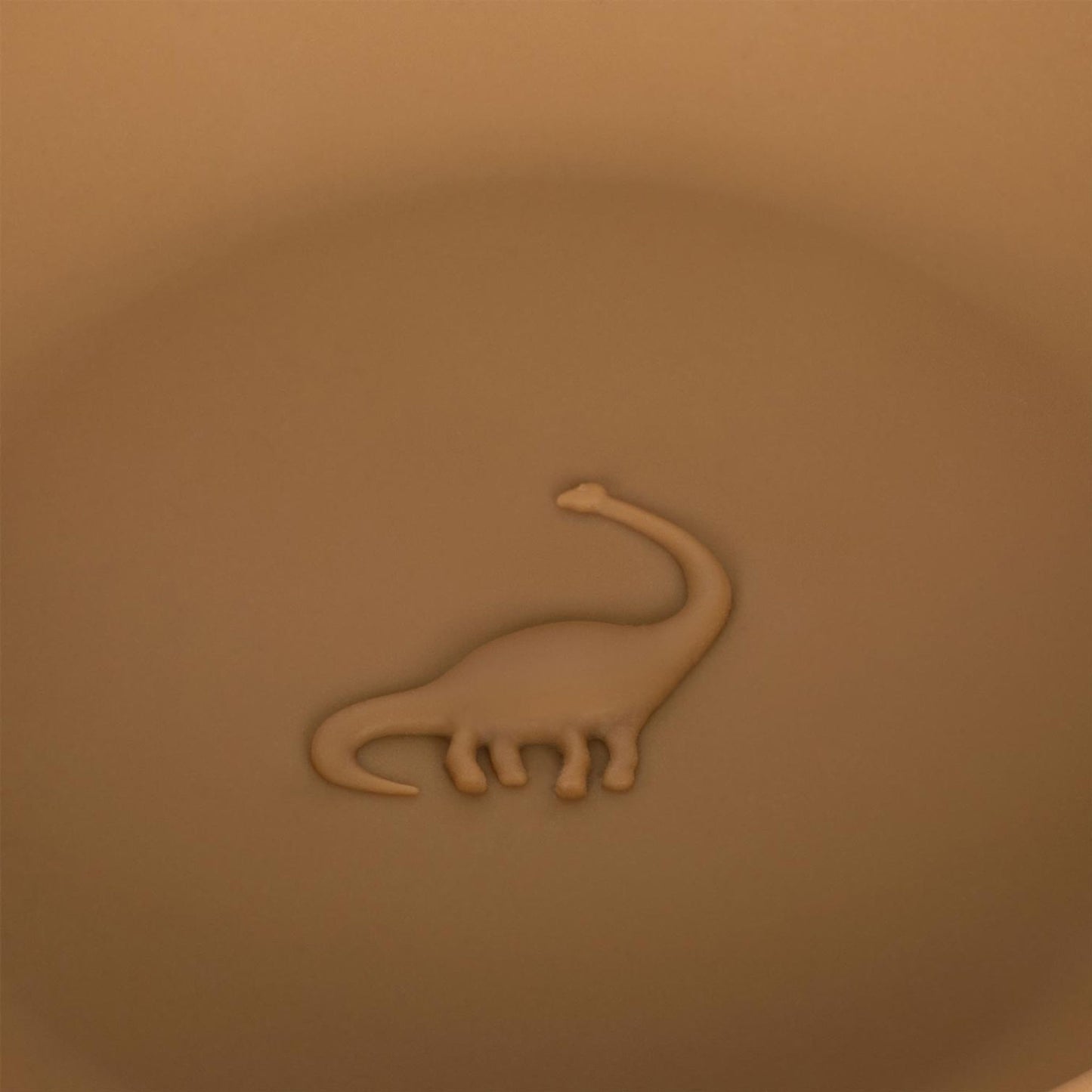 Dino Cup & Plate Set, Almond