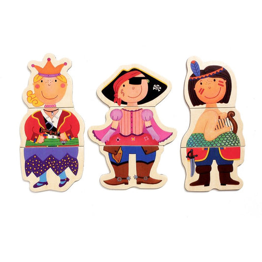 Magnetic`s Dress up, 24 bitar