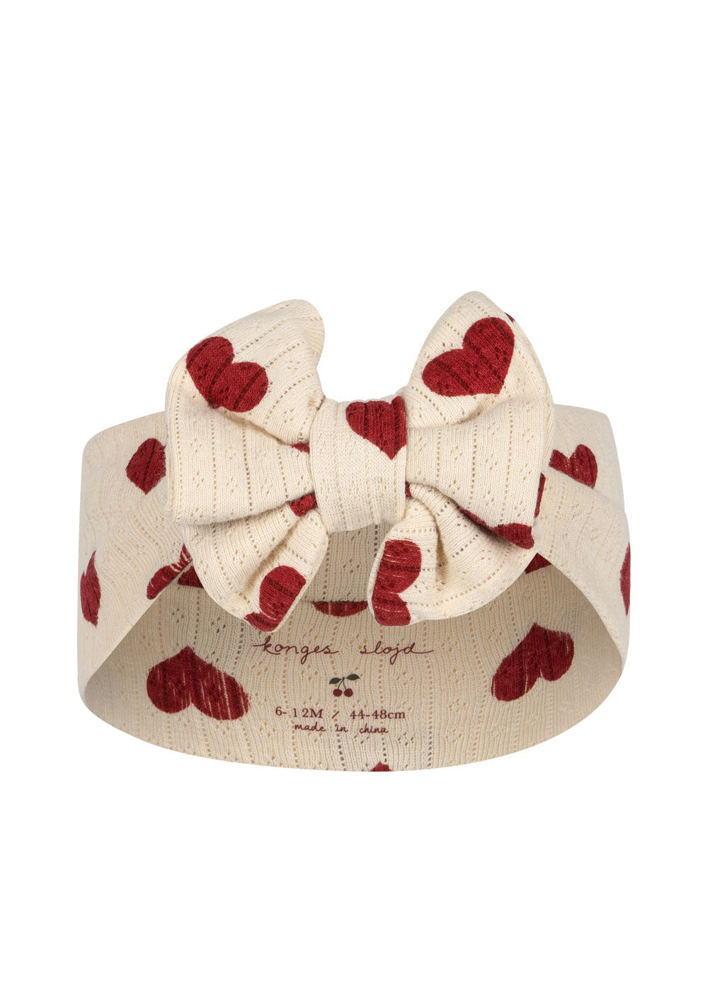 Minnie New Bambi Bonnet GOTS, Amour Rouge