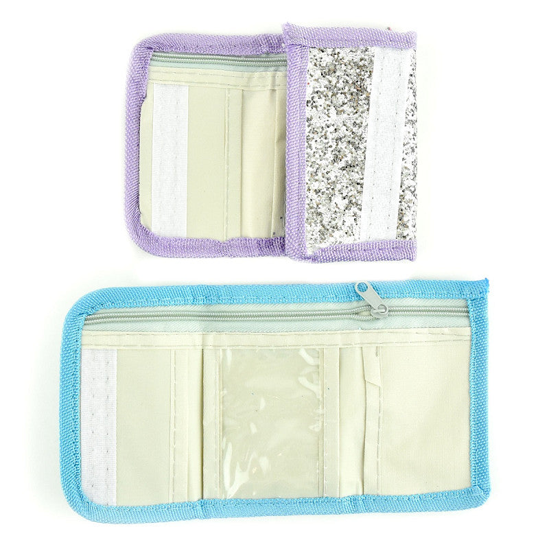 Plånbok, Glitter 11cm - Robetoy