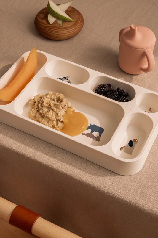 Matbricka, Mosu Divider Plate, All Together/Sandy - Liewood