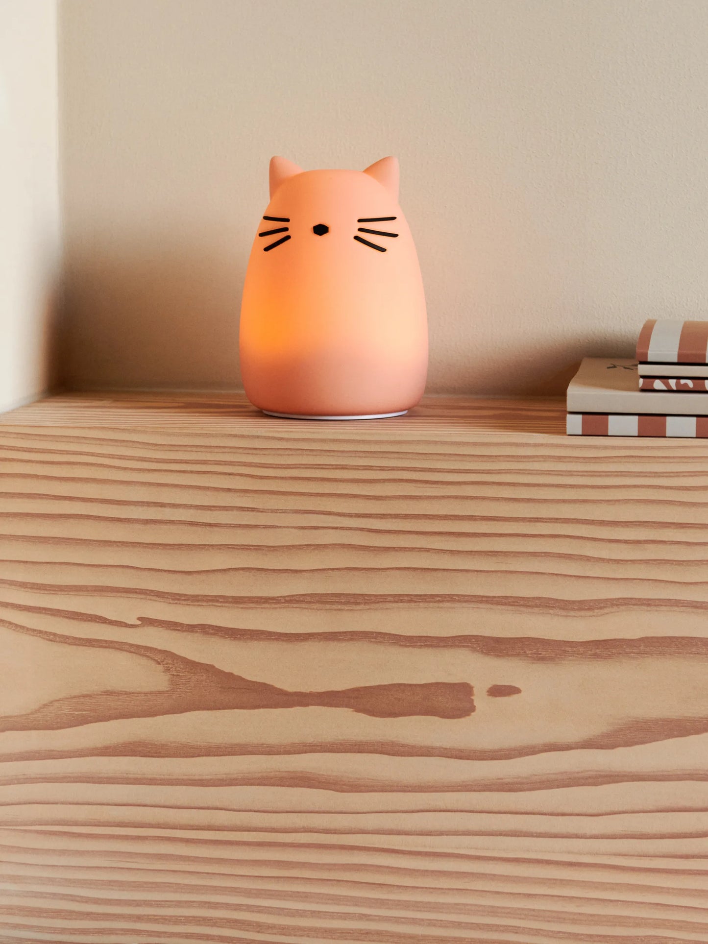 Nattlampa, Jumbo Night Light, Cat/Rose - Liewood