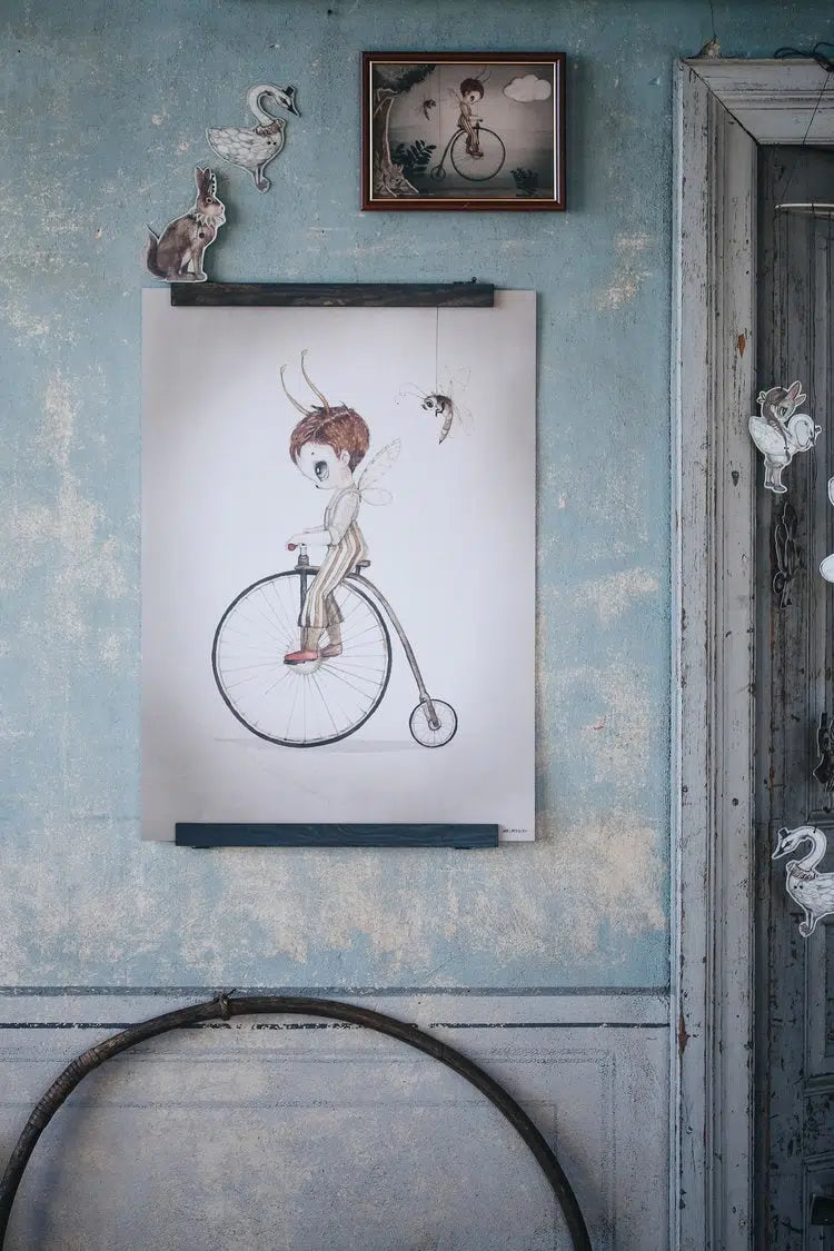 Poster, Mr John 50x70 - Mrs Mighetto