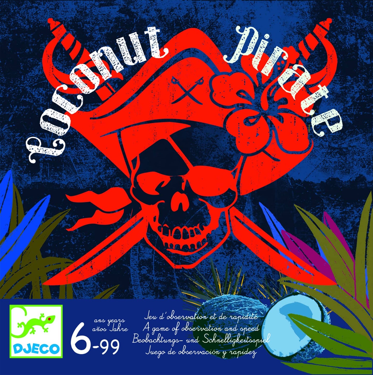 Coconut Pirate, Brädspel, 2-4 Spelare