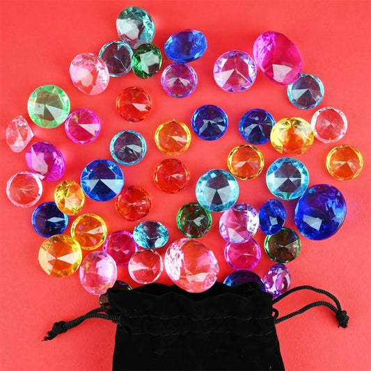 Diamanter i sammetspåse, Diamonds in Velvet, 13 cm - Robetoy