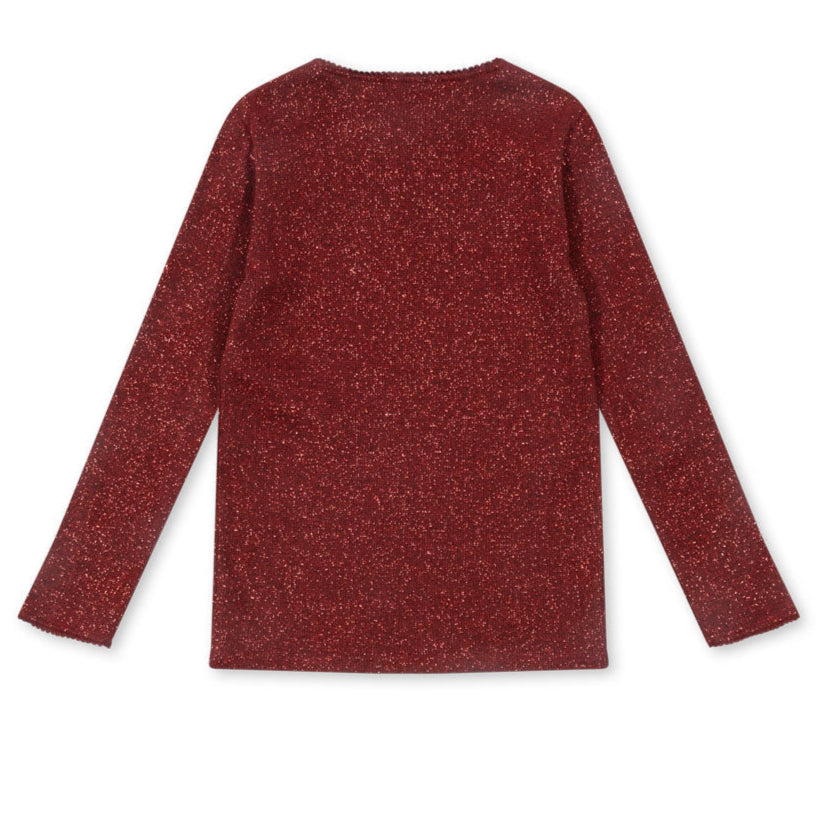 Blus, Roli Blouse, Red Dahlia - Konges Sløjd