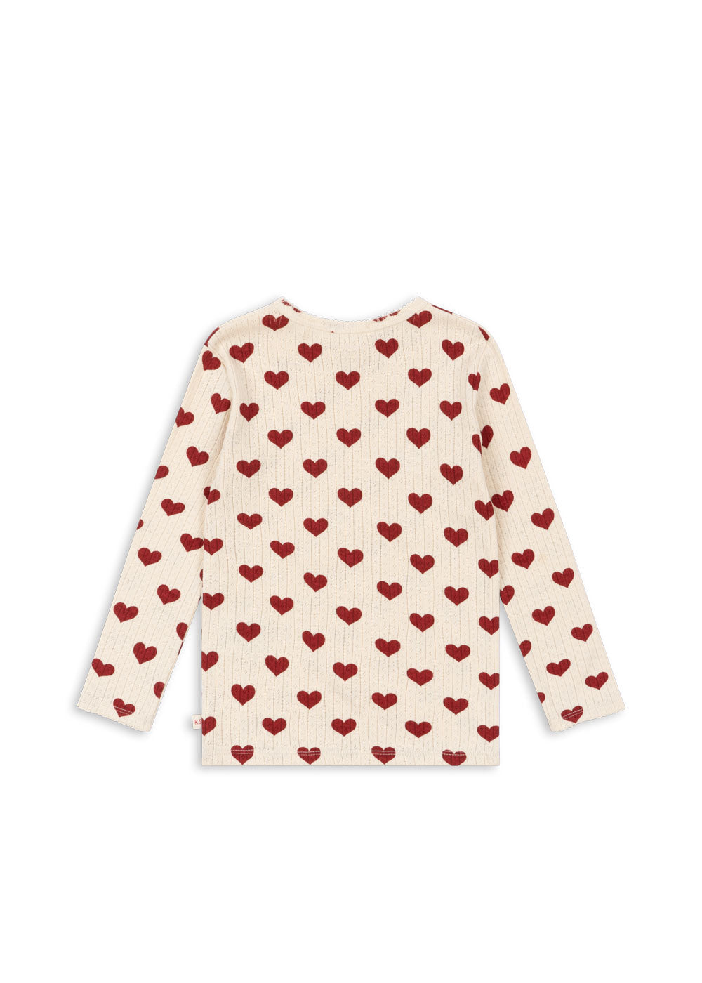 Minnie Blouse GOTS, Amour Rouge