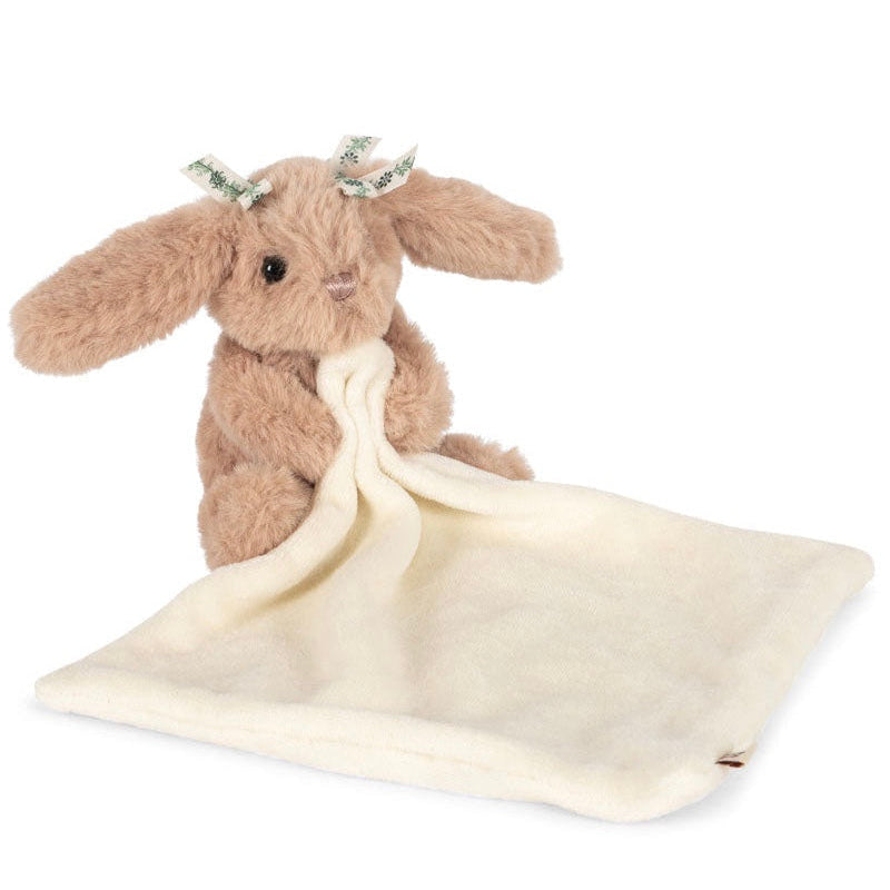 Snuttefilt, Sömniga Kaninen, Vit - Konges Slöjd