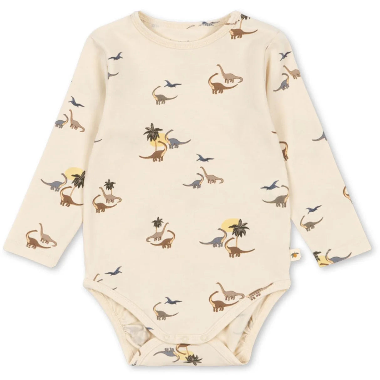 Basic, Baby, Långärmad Body GOTS, Kubi - Konges Sløjd