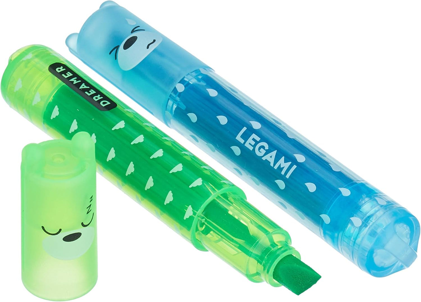 Teddy's mood, set med 6 mini-highlighters - Legami