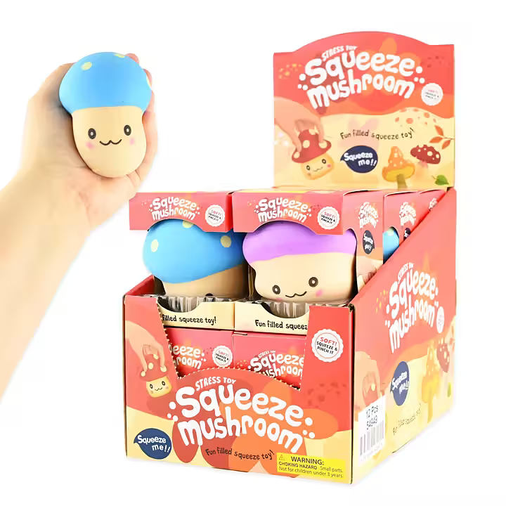 Squishy, Svamp, Olika Färger - Suntoy