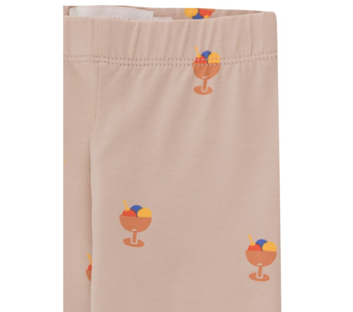 Leggings, Baby, Pimabomull, Ice Cream Cup, Dusty Pink/Papaya