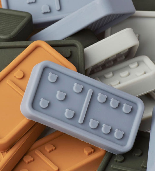 Dodo Domino Set, Blue Multi Mix - Liewood