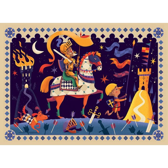 Don Quixote Pussel, 36 bitar - Djeco