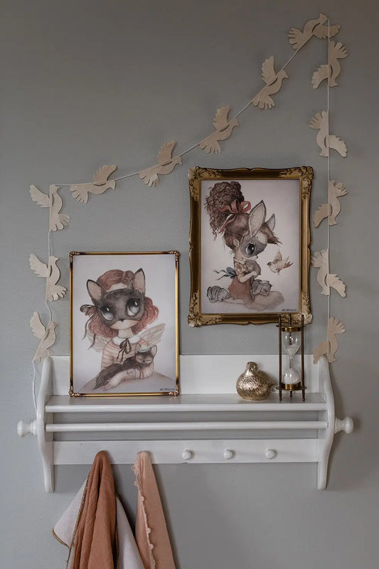 Poster, Miss Charlie 18X24 cm - Mrs Mighetto