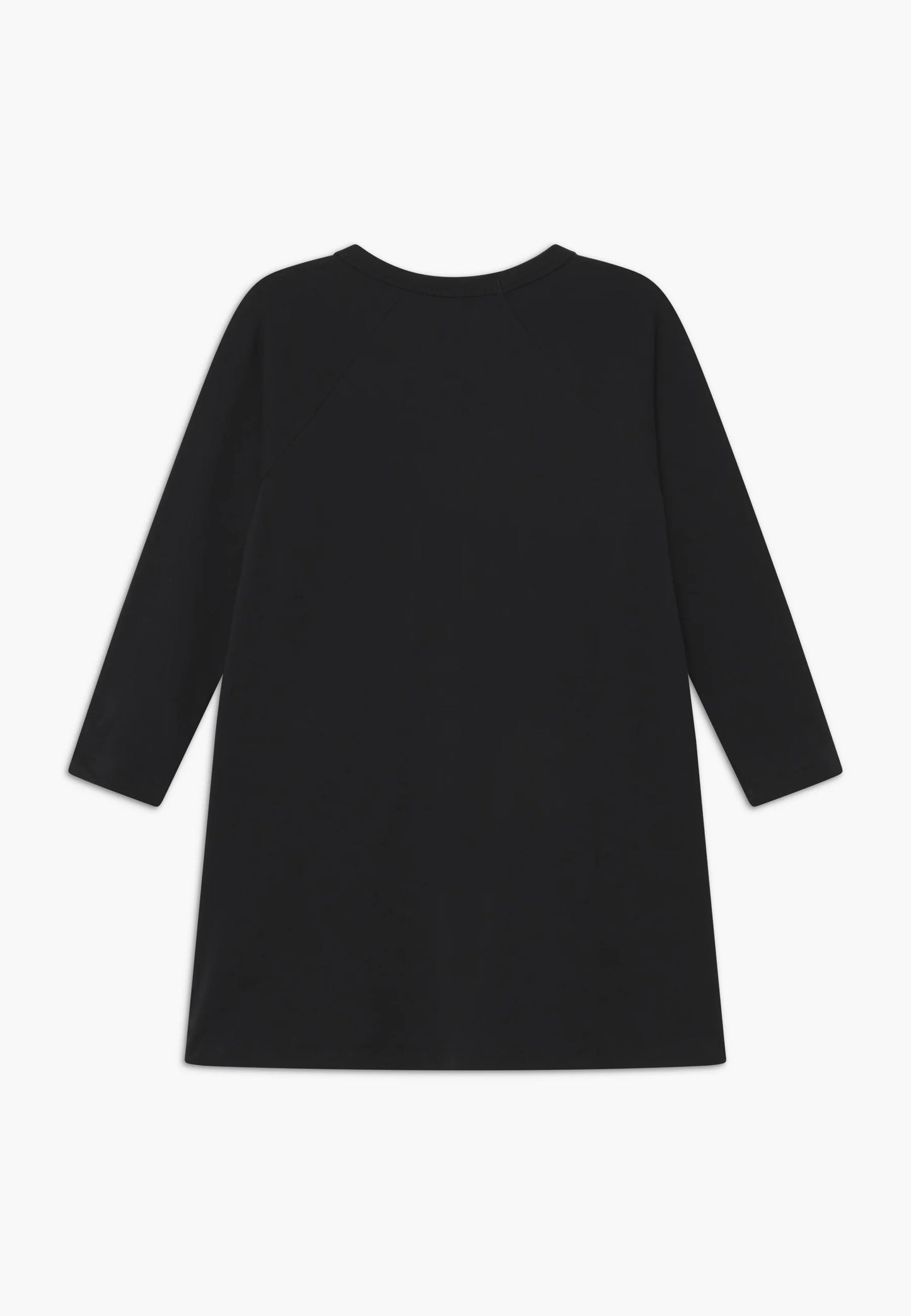 Basic Långärmad Klänning, Svart - Mini Rodini