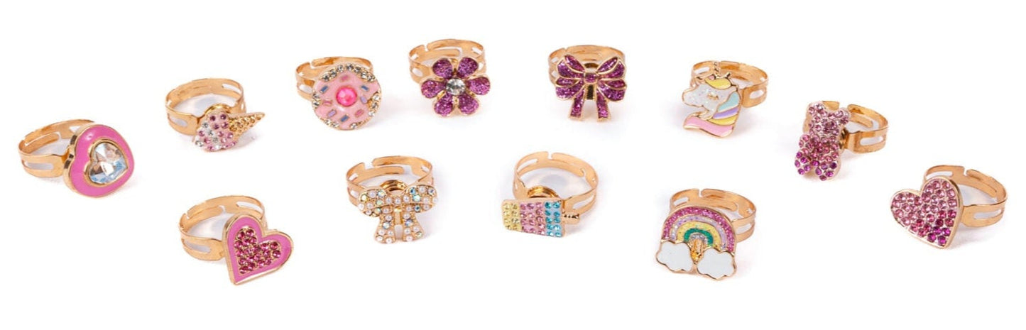 Snurringar, Bling Bling Spinner Rings - Great Pretenders