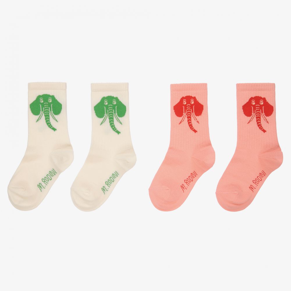 Elephant socks 2-pack