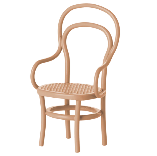 Vintage stol, miniatyr, dark powder -  Maileg