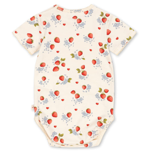 Body, Basic Ss Body GOTS, Marmalade - Konges Sløjd