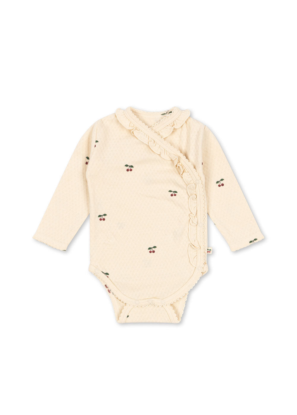 Sui Newborn Frill Body GOTS, Cherry