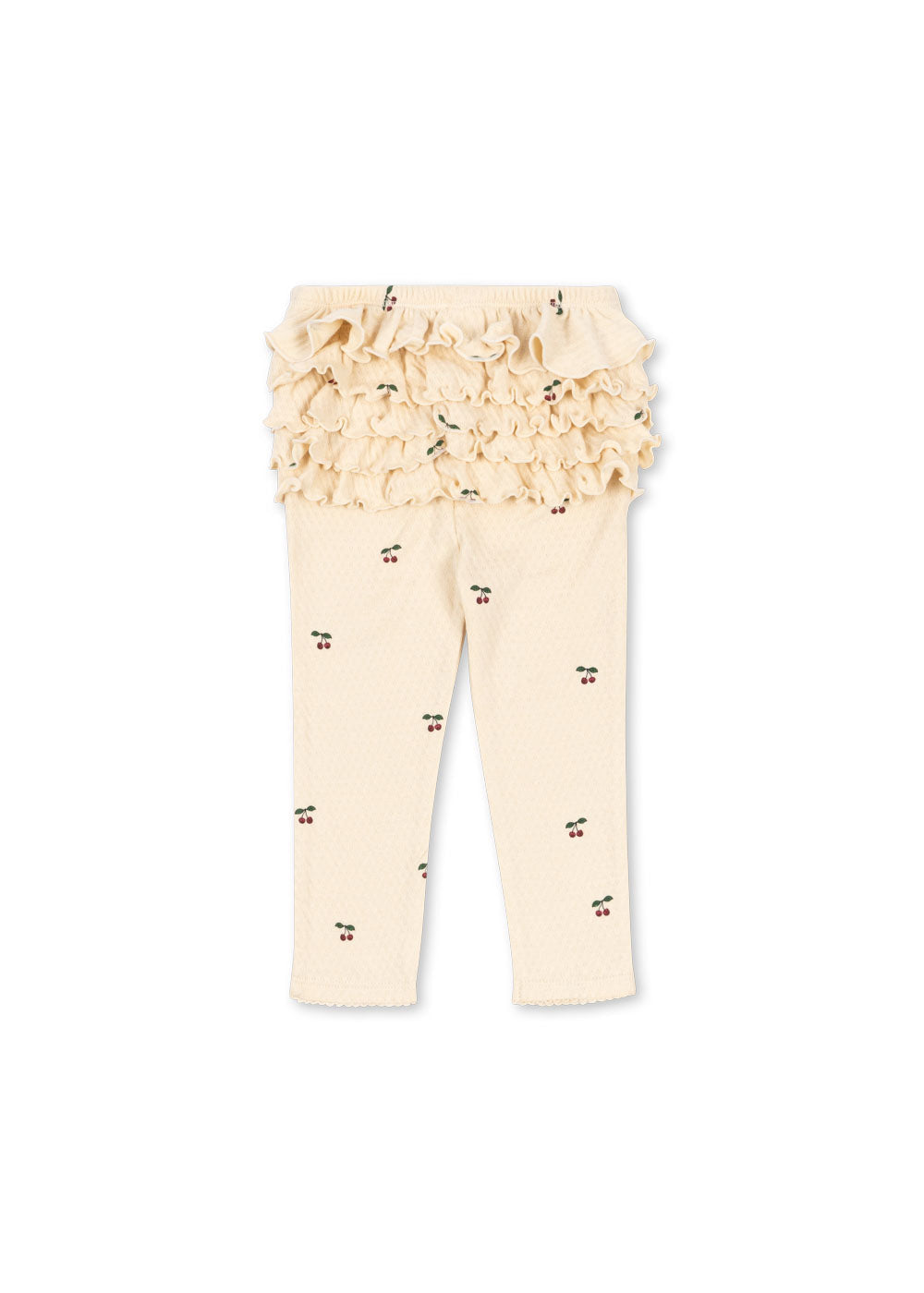 Sui Frill Pants GOTS, Cherry