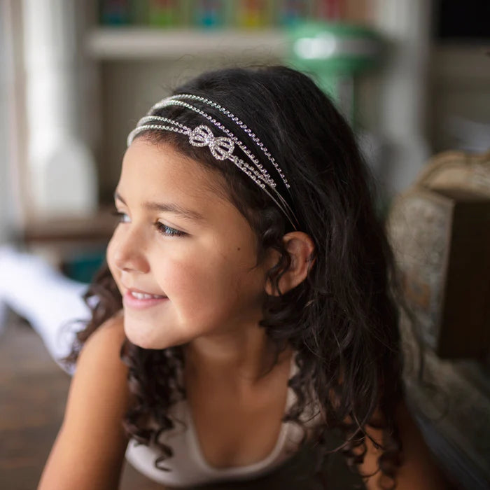 Boutique Butterfly Bow Diadem - Great Pretenders