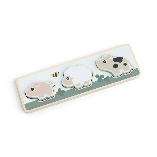 Sensoriskt Pussel, Tiny Farm - Done By Deer