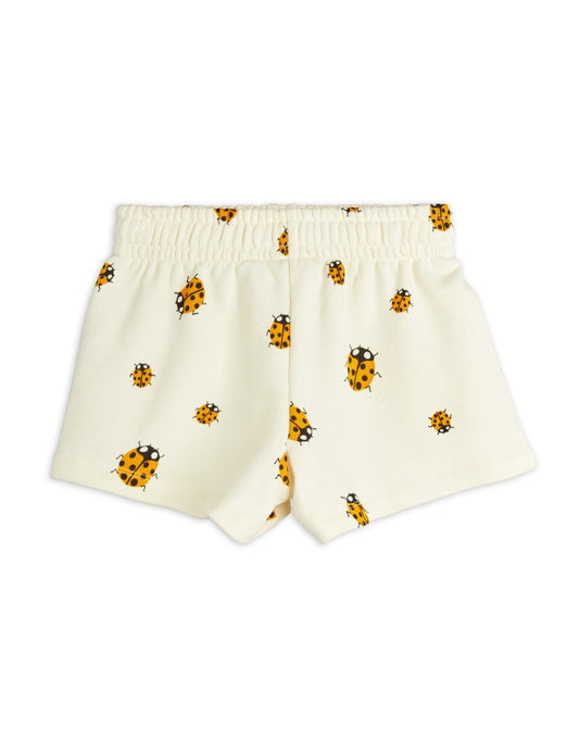 Shorts, Ladybugs AOP Sweatshorts, Offwhite, Chapter 2, Limited Stock - Mini Rodini
