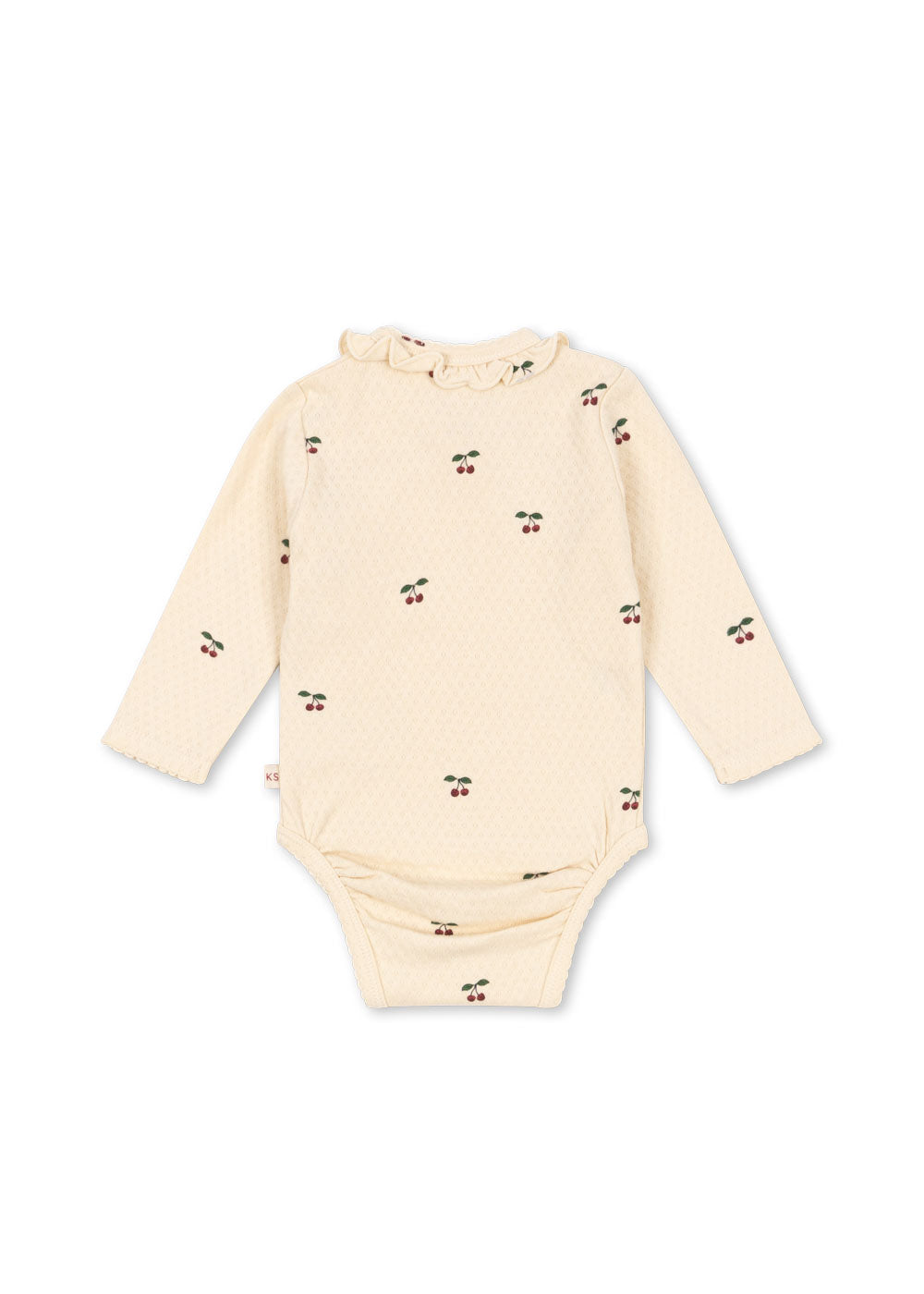 Sui Newborn Frill Body GOTS, Cherry