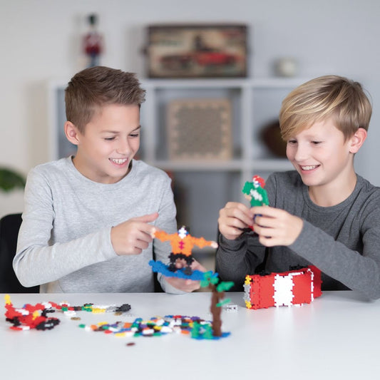 Byggset, Plus Plus Basic, Brandstation, 760 bitar