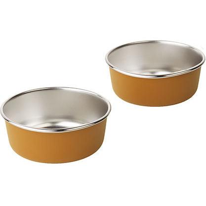 Edgar Bowl 2-Pack, Golden Caramel