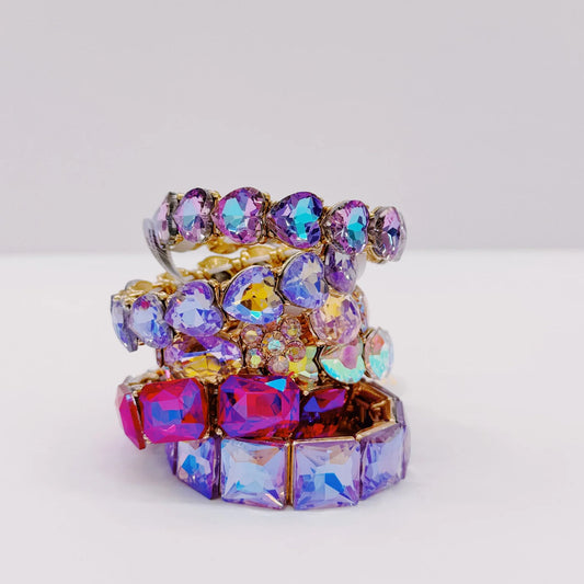 Armband, Rising Star Chunky Gem - Great Pretenders