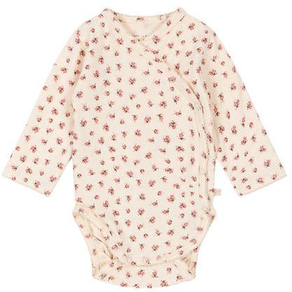 Basic LS Newborn Wrap Body GOTS, Bloomie