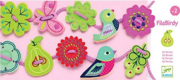Pärlor för små: Fila Birdy - Djeco