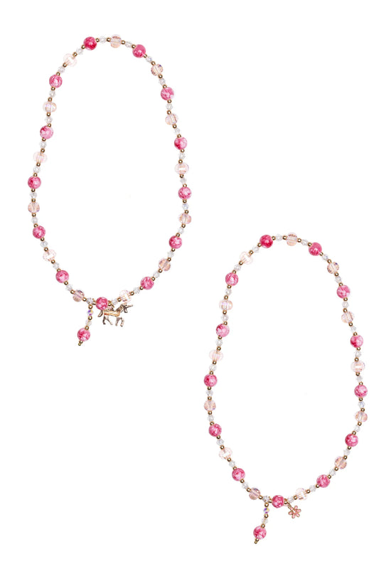 Boutique Pink Crystal Necklace