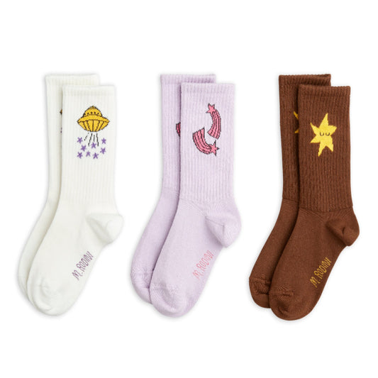 Starfall socks 3-pack multi