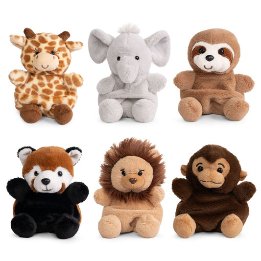LITTLE Living Nature Snugglies Safari Animal Plush - Välj din favorit