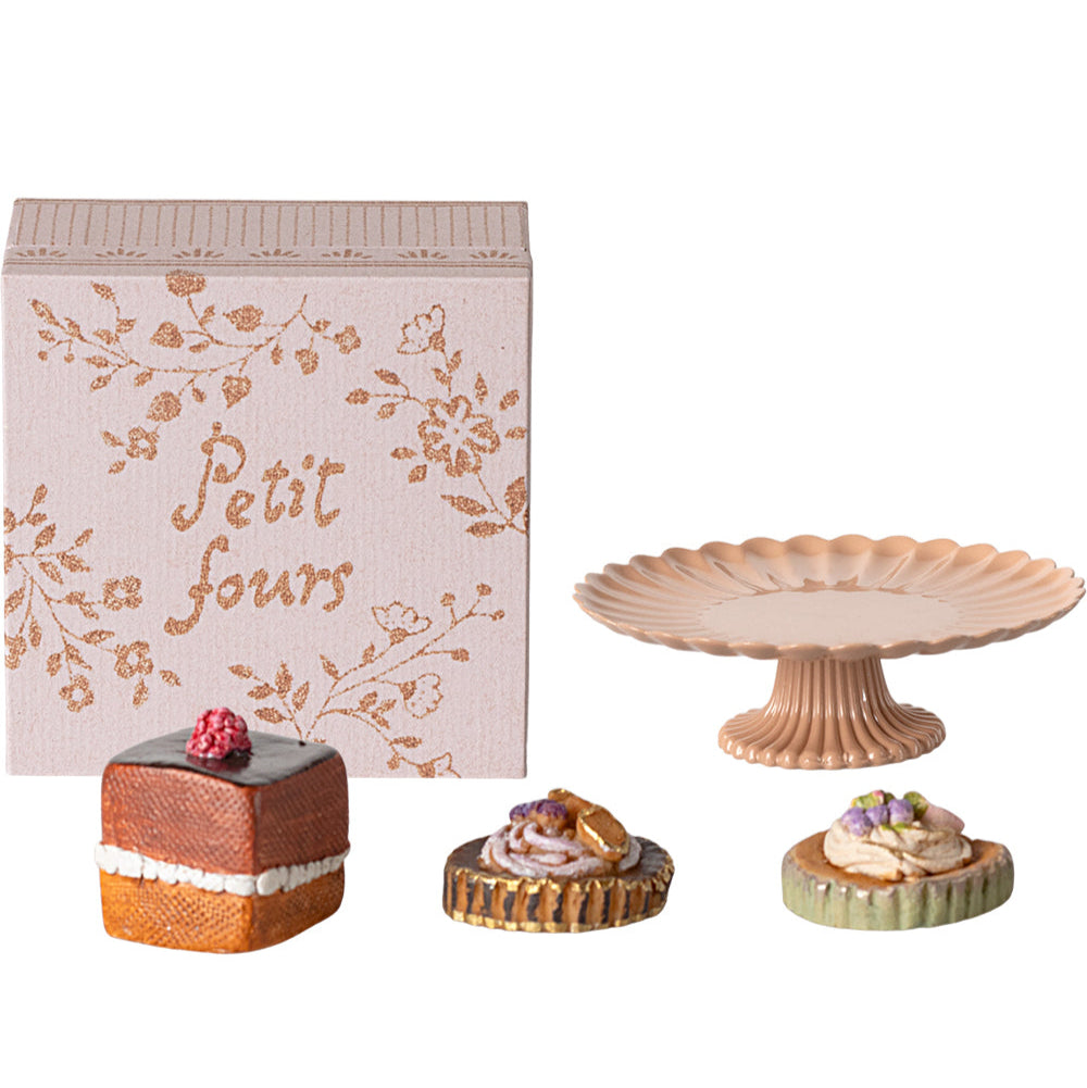 Miniatyr, Petit Fours Kakor & Kakfat - Maileg