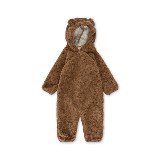 Grizz Teddy Onesie, Tobbaco Brown