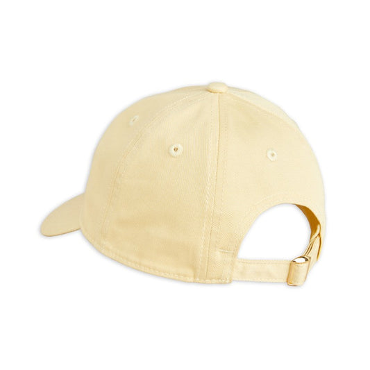 Note, Broderad Keps, Gul - Mini Rodini