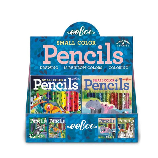 Små Pennor/Pencils, 12 Pack - Eeboo